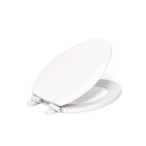 New KOHLER Stonewood Quiet-Close, Elongated Toilet Seat Soft Close, K-20466-0
